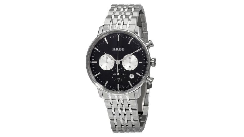 Rado Coupole Classic Chronograph Quartz Black Dial