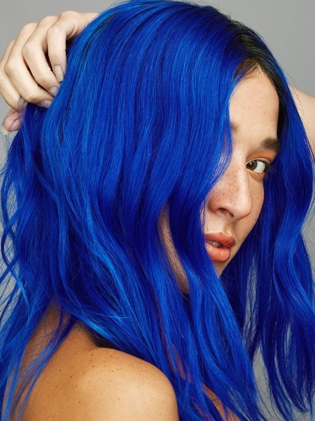 Royal Blue Hair