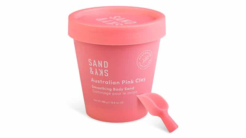 Sand&sky Australian Pink Clay Smoothing Body Sand