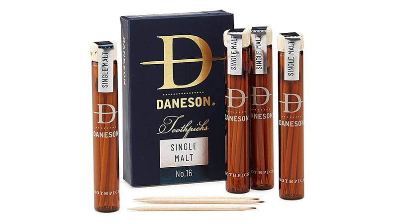 Scotch Infused Toothpicks Gift Set