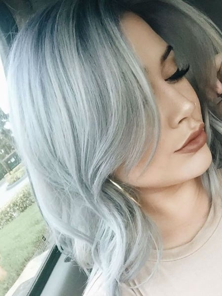 Silver Blue Hair