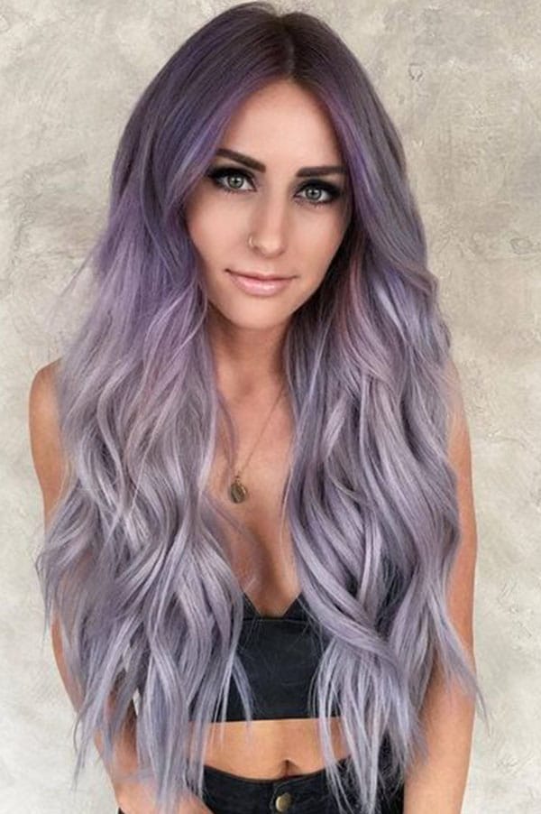 Smokey Lavender Ombre