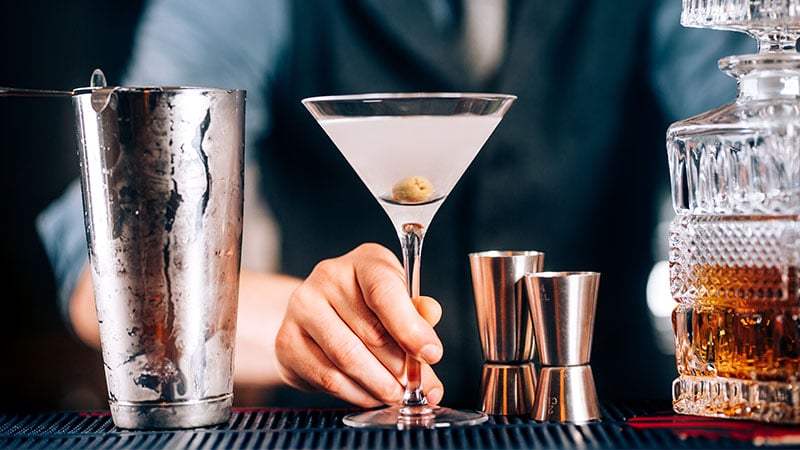 Smoky Martini