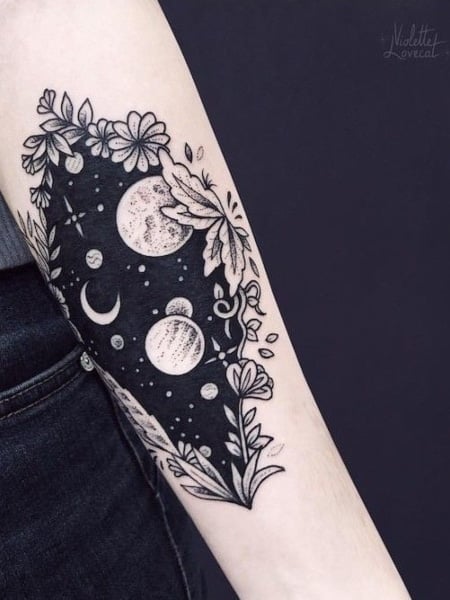 Star Lower Arm Tattoo
