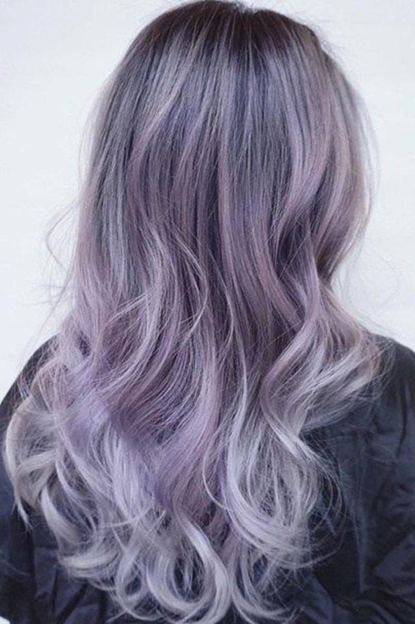 Smokey Lavender Hair