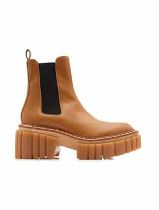Ankle Chunky Brown Boots