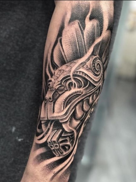 80 Warrior Aztec Tattoo Designs & Meaning - The Trend Spotter 80 Warrior Aztec Tattoo Designs & Meaning - The Trend Spotter