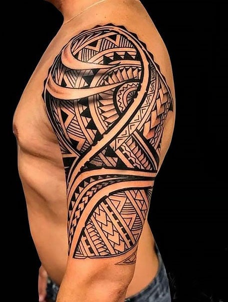 Aztec Pattern Tattoo