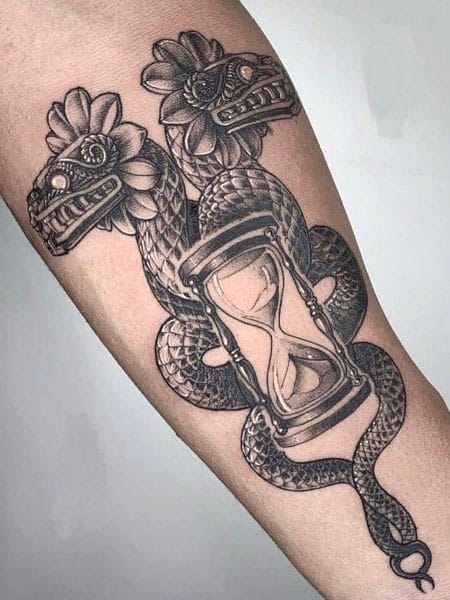 Aztec Serpent Tattoo