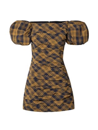 Bardot Ruched Dress