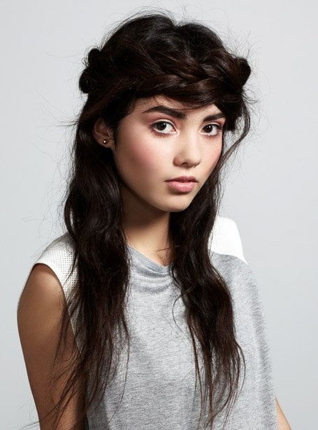 Black Hair With Crown Braid