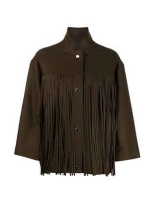 Brown Fringe Jackets