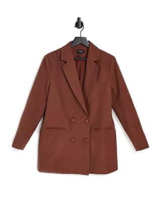 Brown Oversized Blazer