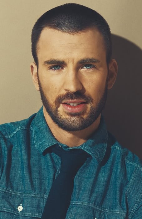 Chris Evans Buzz Cut