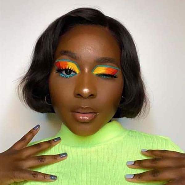 Colorful Makeup Looks 1