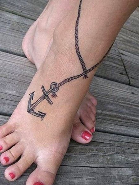 100 Gorgeous Foot Tattoo Design You Must See