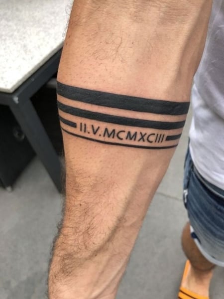 Date Tattoos For Men