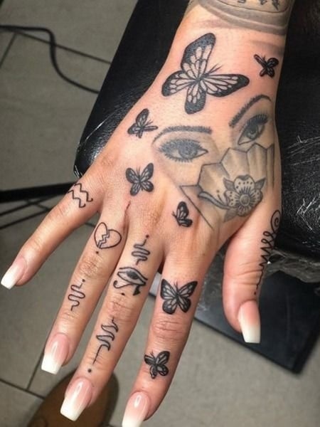 Finger Tattoos