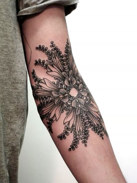 Floral Mandala Tattoo