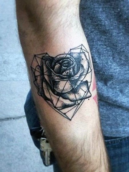 Flower Tattoo For Men