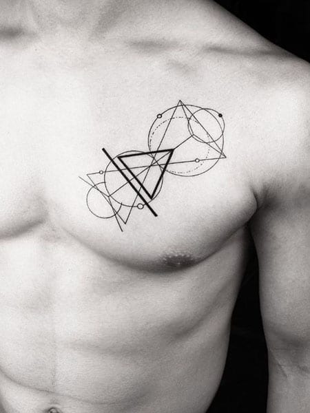 Geometric Tattoo Men