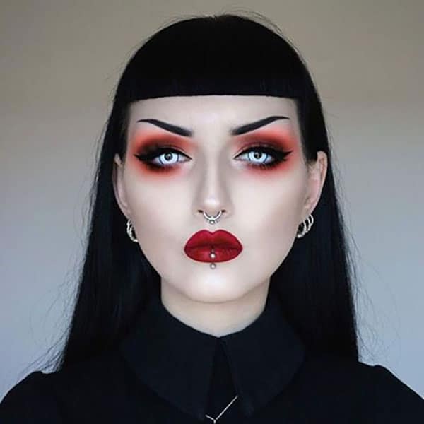 Goth Makeup Looks 1