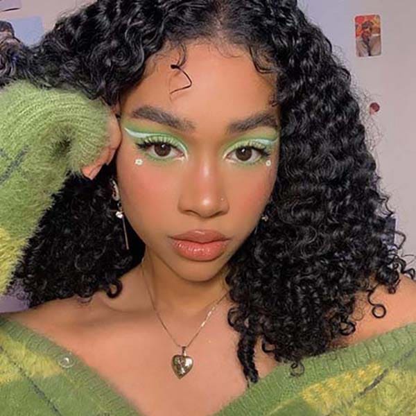 Green Makeup Looks 1