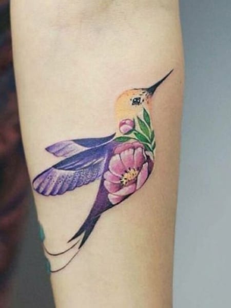 Meaningful Hummingbird Tattoo1