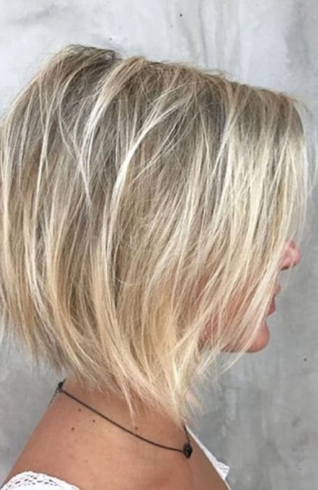 Layered Bob For Fine Hair For Women