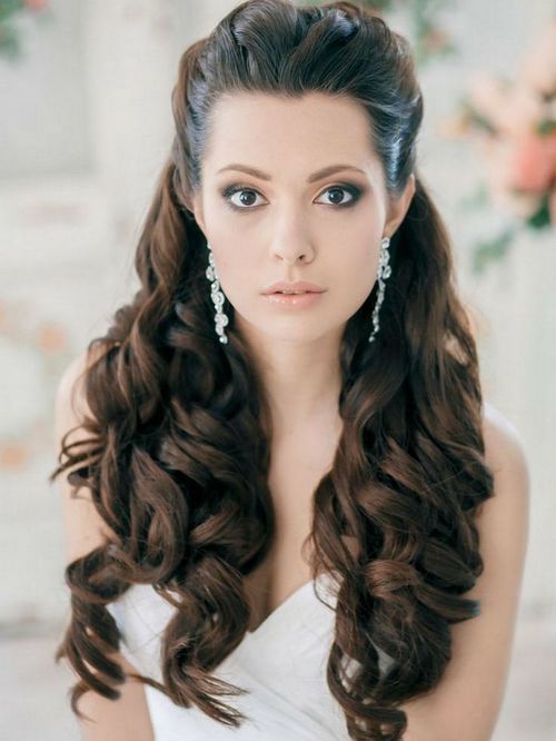 Long Wedding Hairstyle