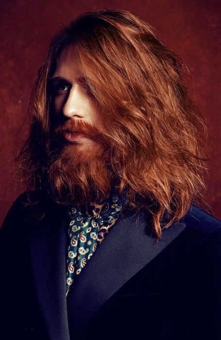 Long Red Hair For Men