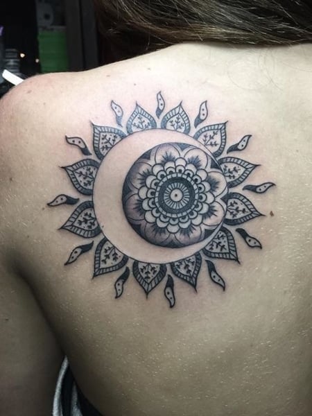 Sun And Moon Tattoos Meanings Ideas and Design Inspiration  TribeTats