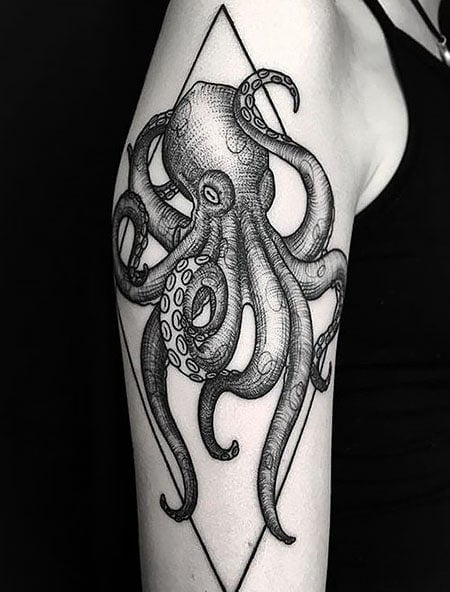 Octopus Tattoo Men