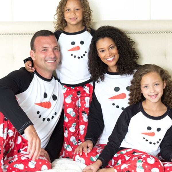 Family Pajama Fleece Zip Up Santa Friends Pajamas Red Footed 24 Month 