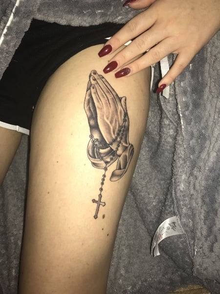 Praying Hand Tattoos