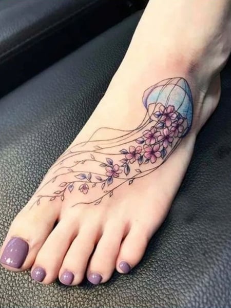 Pretty Foot Tattoos For Women