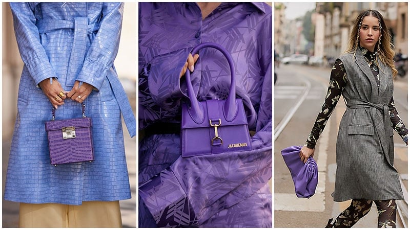 Purple Bags