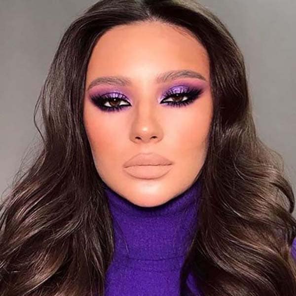 Purple Makeup Looks 1