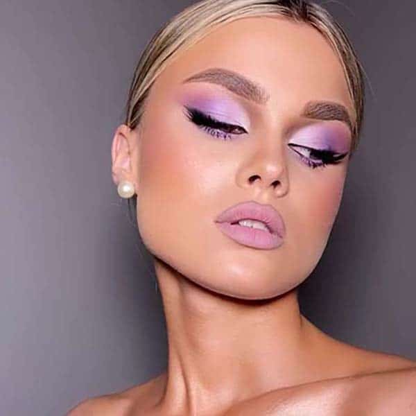 Purple Makeup Looks 2