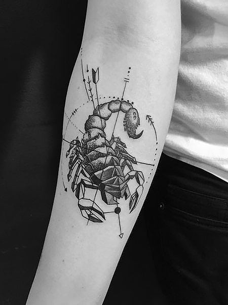 Scorpion Tattoo For Men