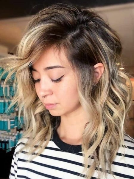 Shag Haircut With Balayage For Women