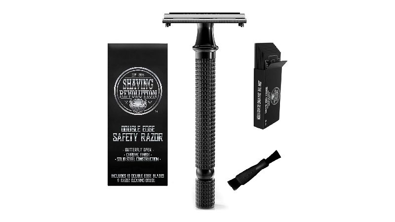 Shaving Revolution Long Handle Double Edge Safety Razor 