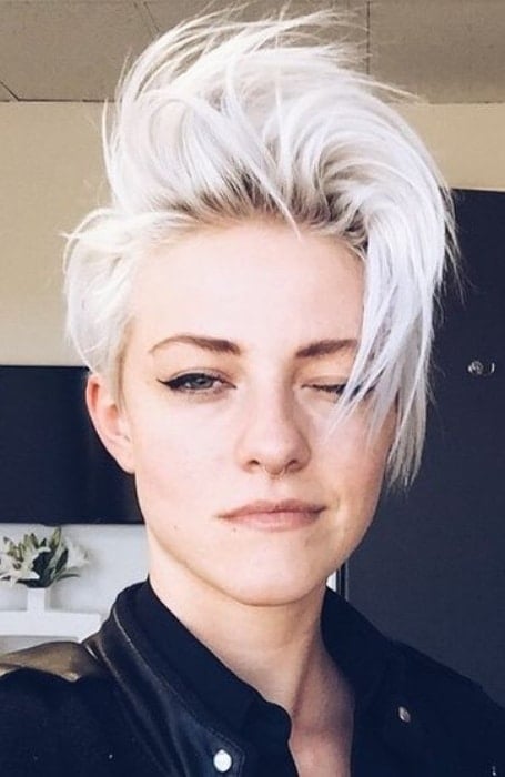Short Punk Hairstyle For Women