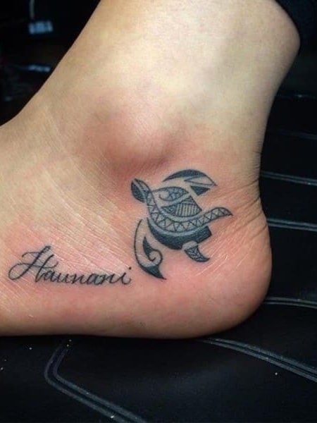 Side Foot Tattoos For Women