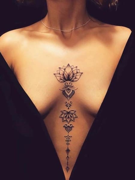 Sternum Tattoos