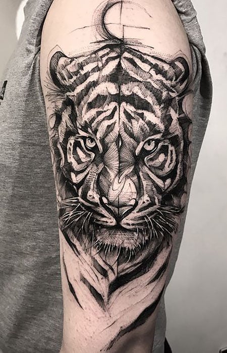 Tiger Tattoo For Men