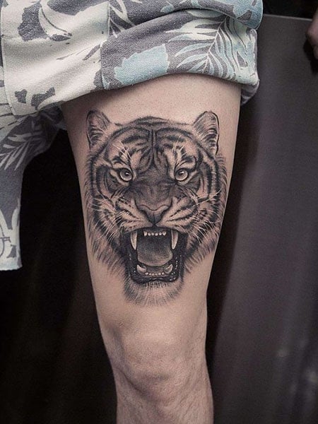 Tiger Tattoo Men