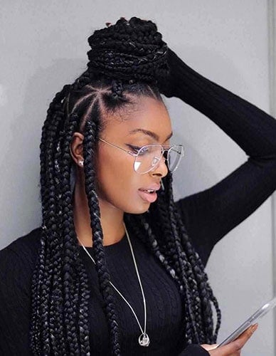 Tribal Braids Hairstyles Brilliant Enthralling Awesome Box Braid