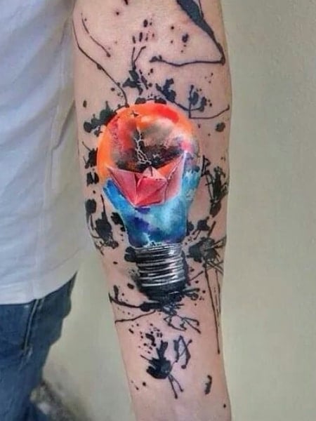 Watercolor Tattoos For Men