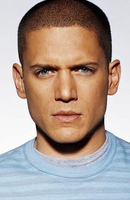 Wentworth Miller Buzz Cut